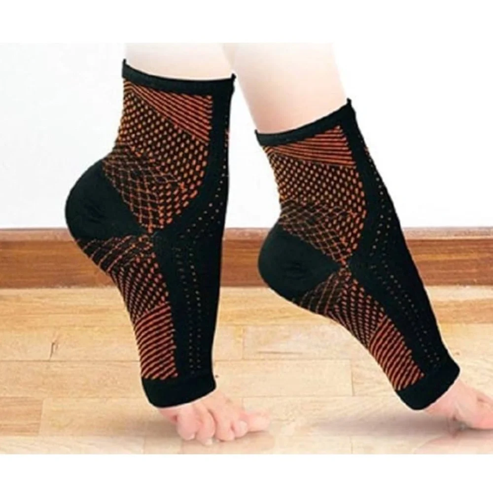 Brand New Copper Anti-Fatigue Foot Sleeves S/M